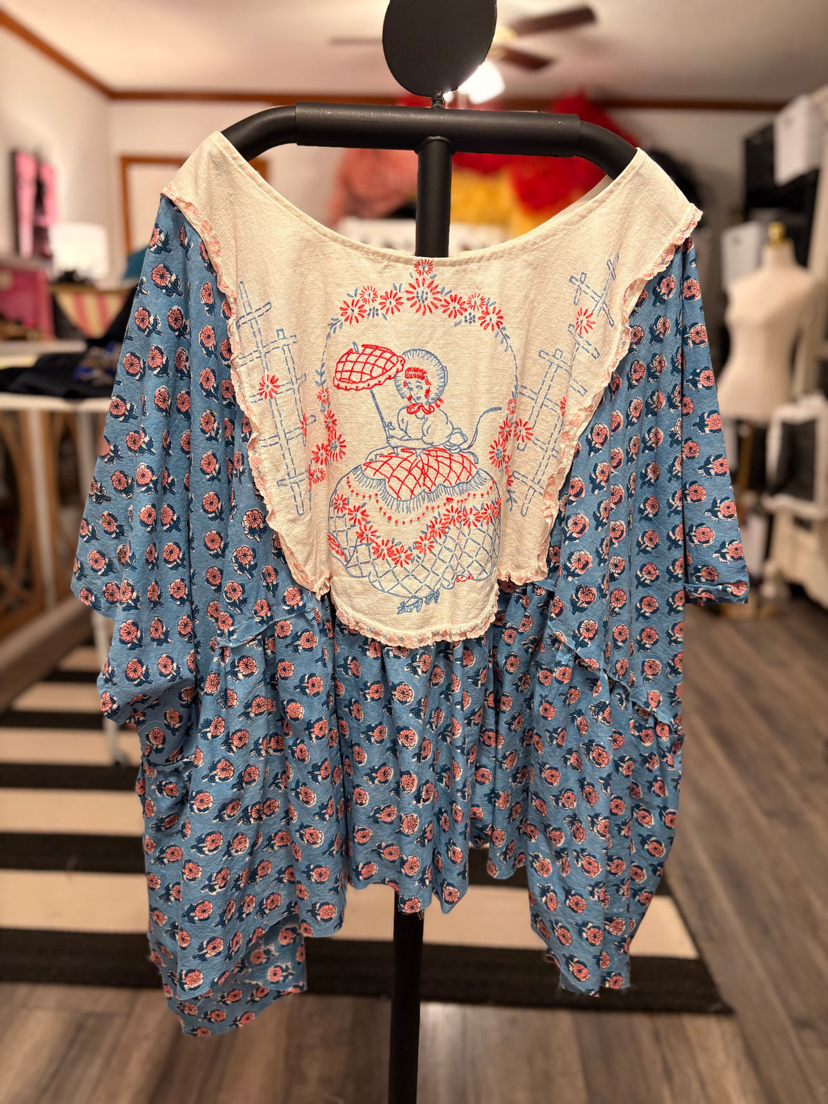 Little Nell Upcycled Top One Size fits a Large to 3X