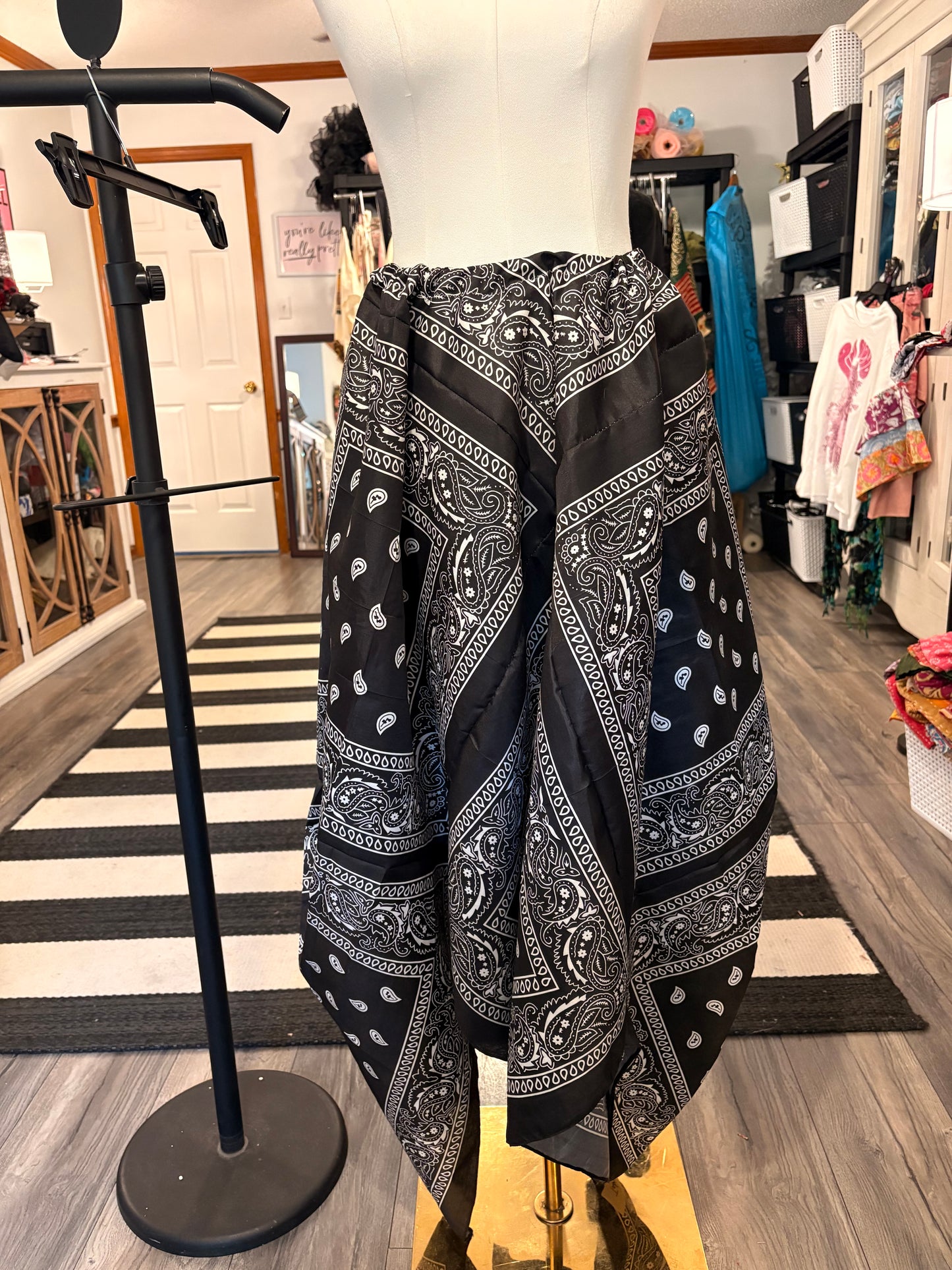 Patsy Bandana Skirt Fits a Small to 3X