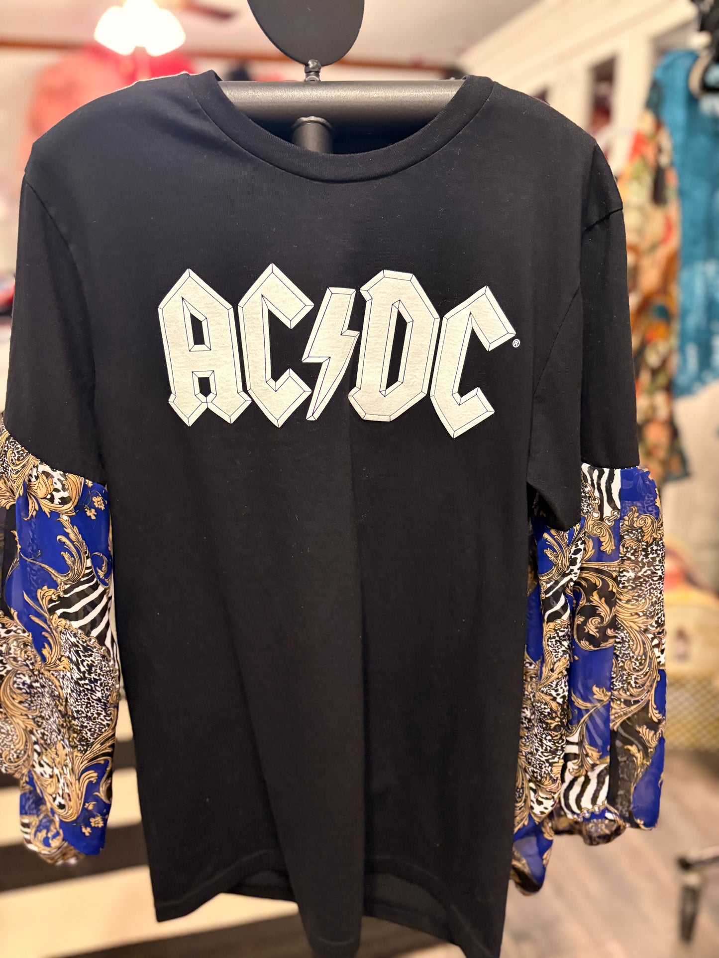 Let’s Rock Upcycled Glam Tee One Size fits a XS-Small