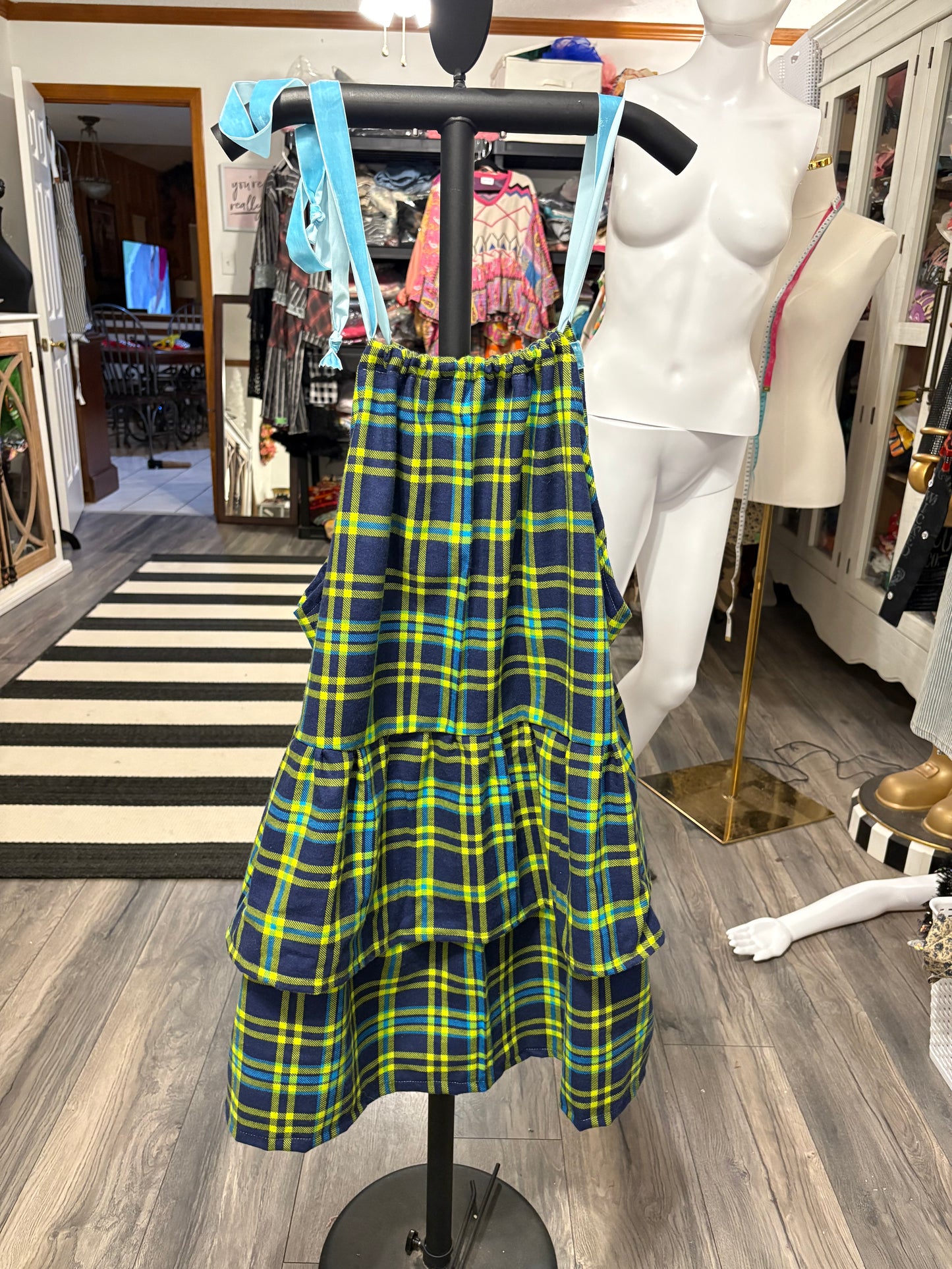 Tiffany’s Ruffled Slip Dress One Size Fits Most