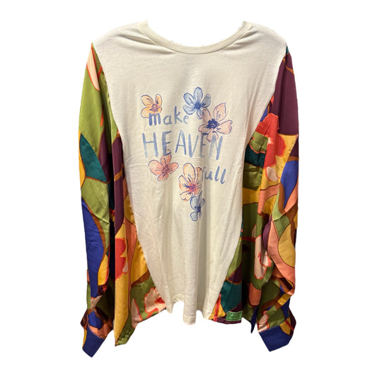 Make Heaven Full Upcycled Tee One Size Fits a Small to 3XL