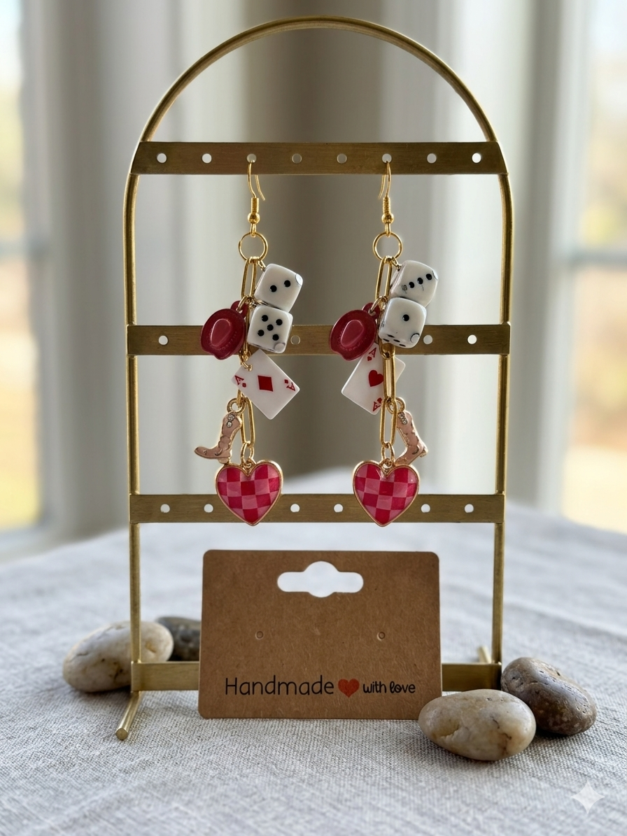High Stakes Charm Earrings