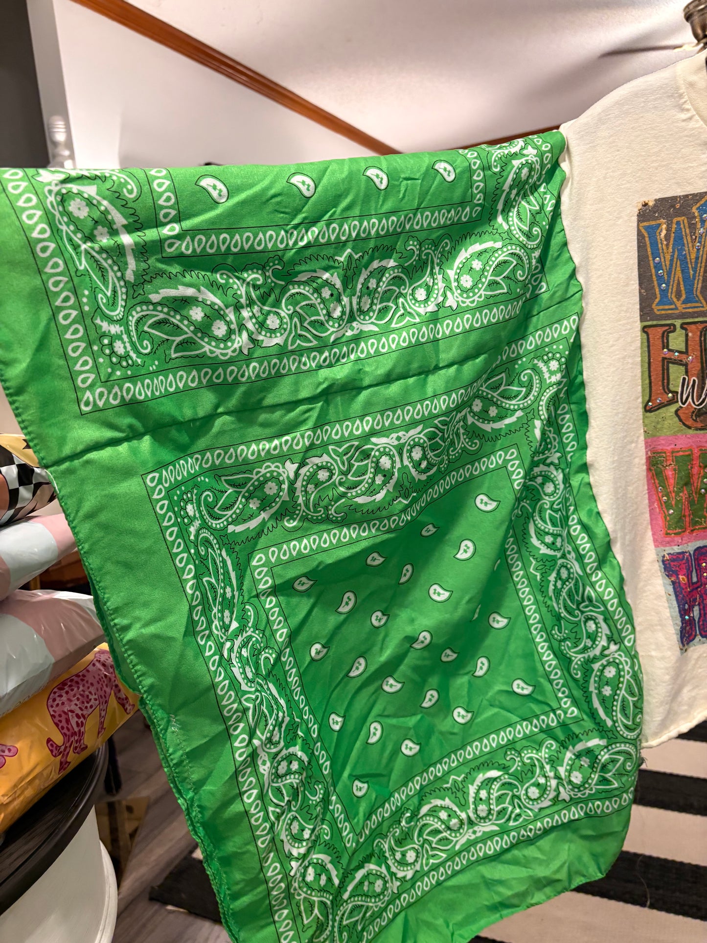 WWJD Bandana Poncho Tee Fits a Small to XXL