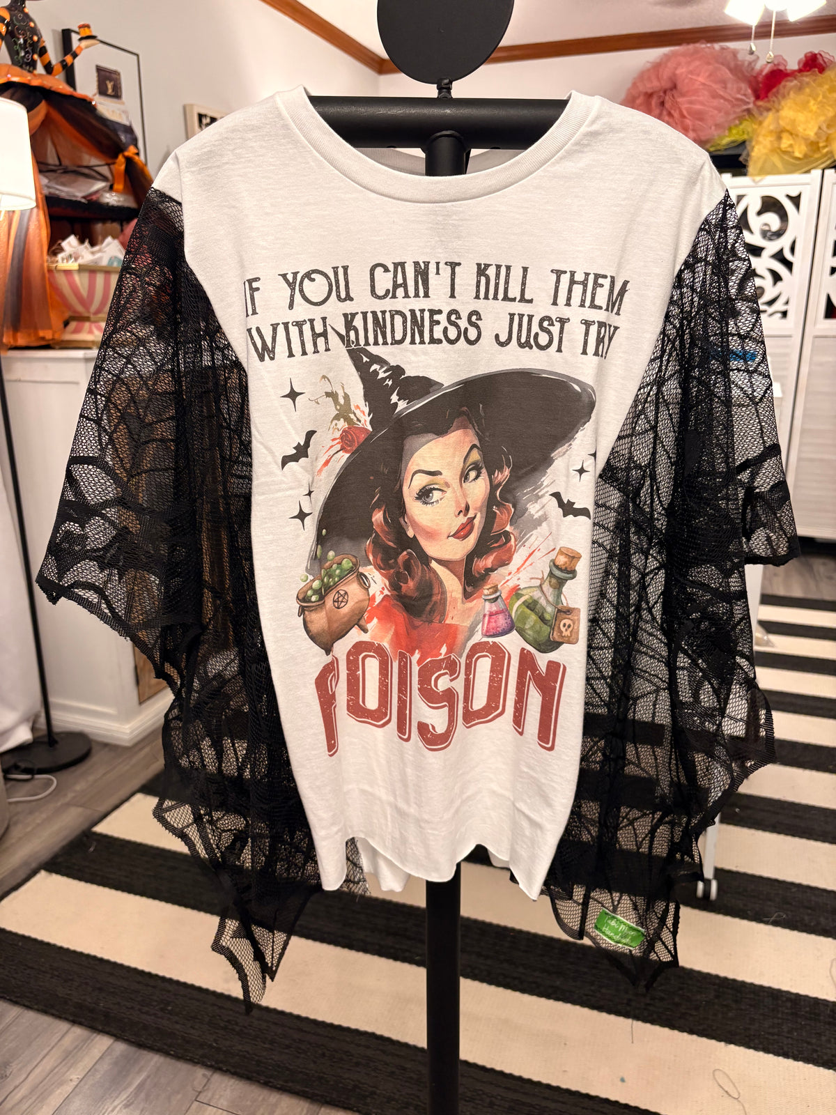 Poison  Poncho One Size fits a Small to XXL