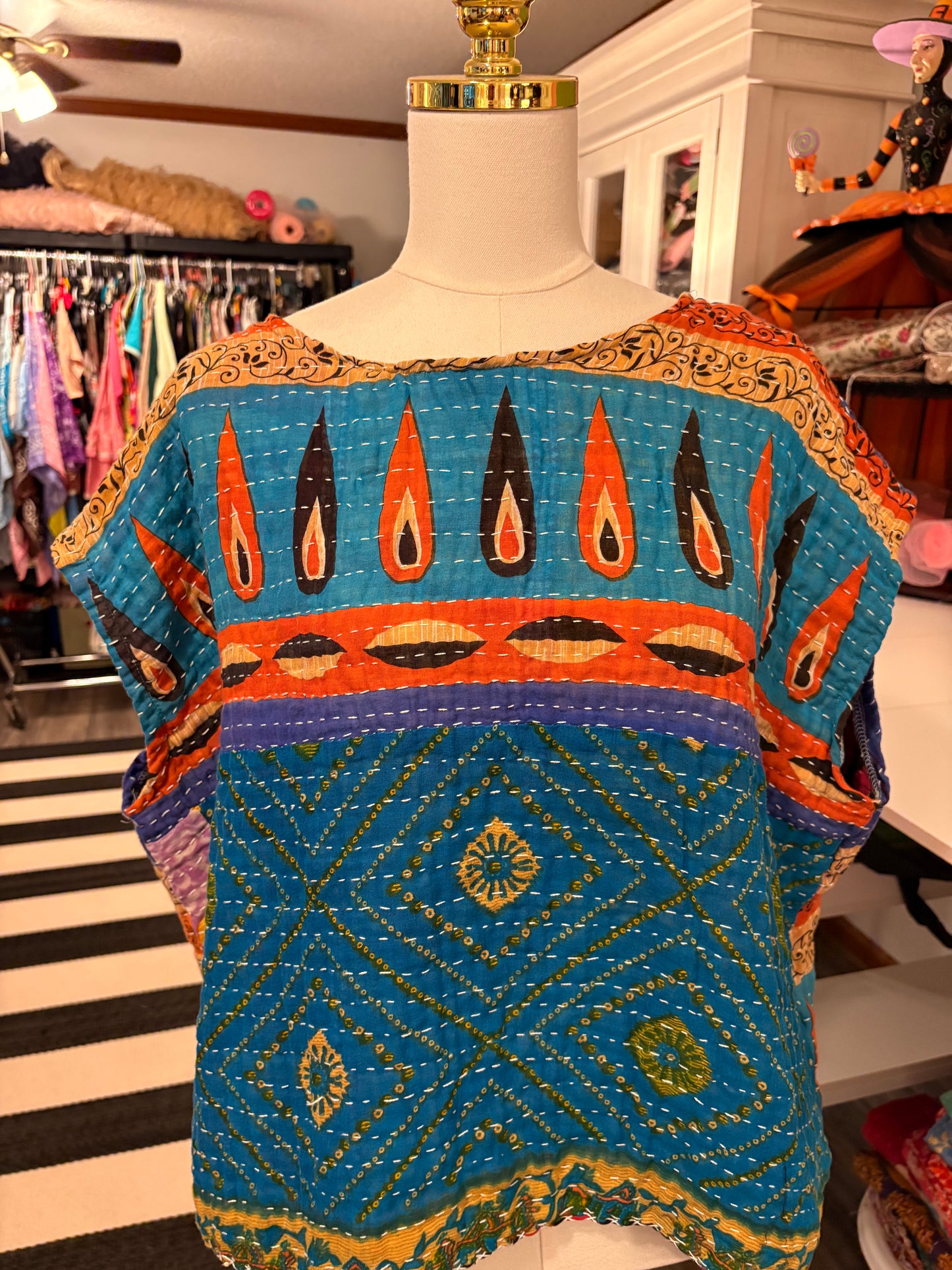 Julianne Kantha Top One Size Fits a Small to XL 6-14