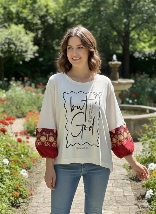 But GOD “Junk” Tee One Size Fits a Large/XL