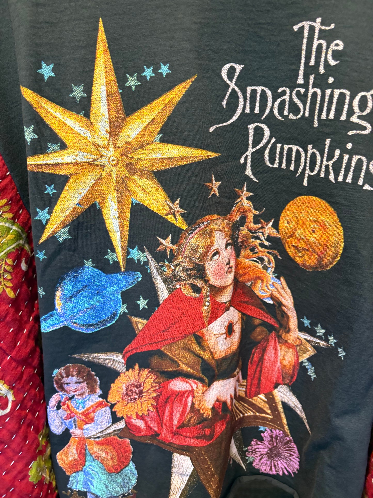 Smashing Pumpkins Vintage Kantha Poncho Tee Fits A Small to XL