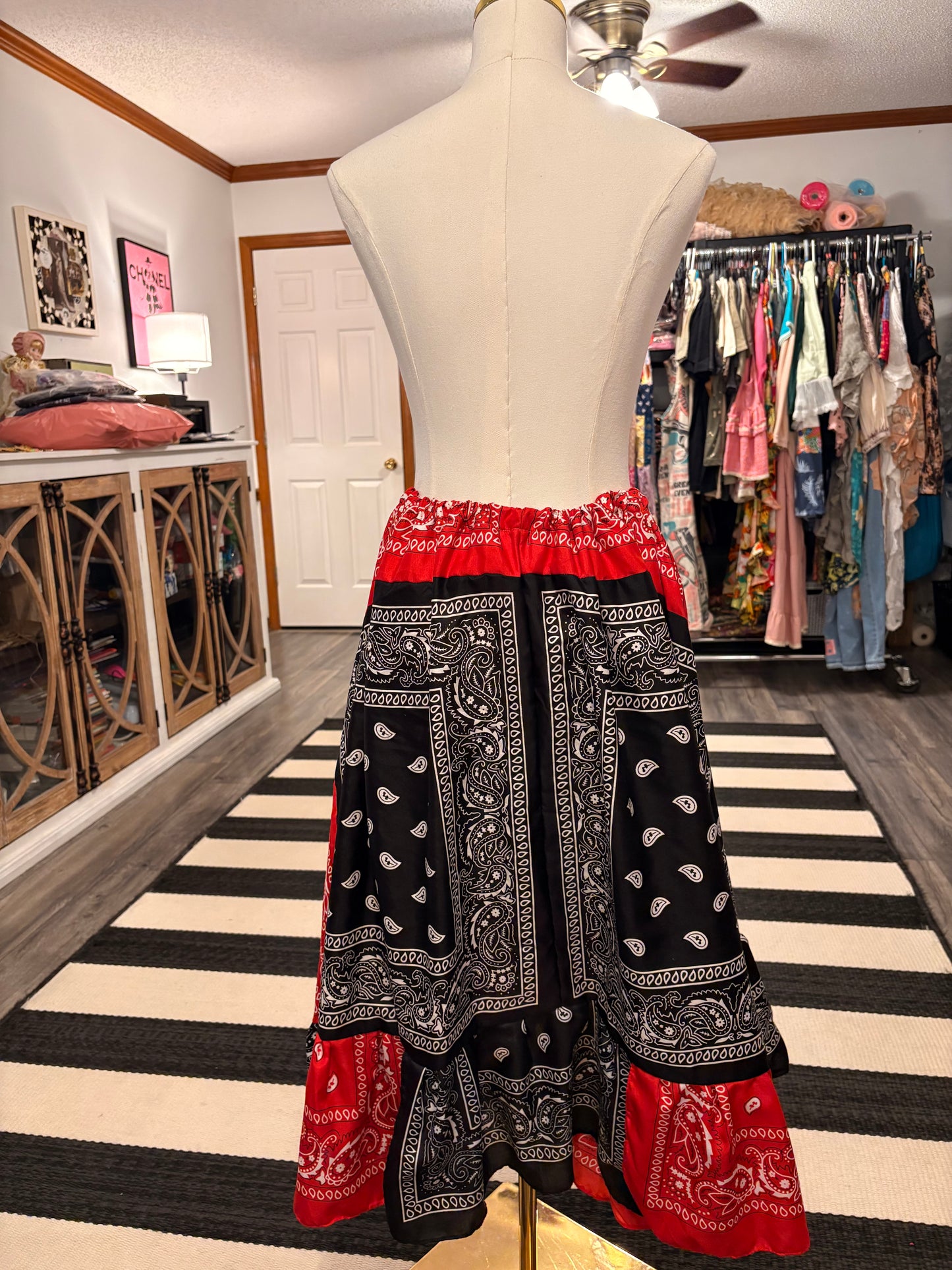 Roxie Bandana Skirt/Dress Fits a Small to 3X