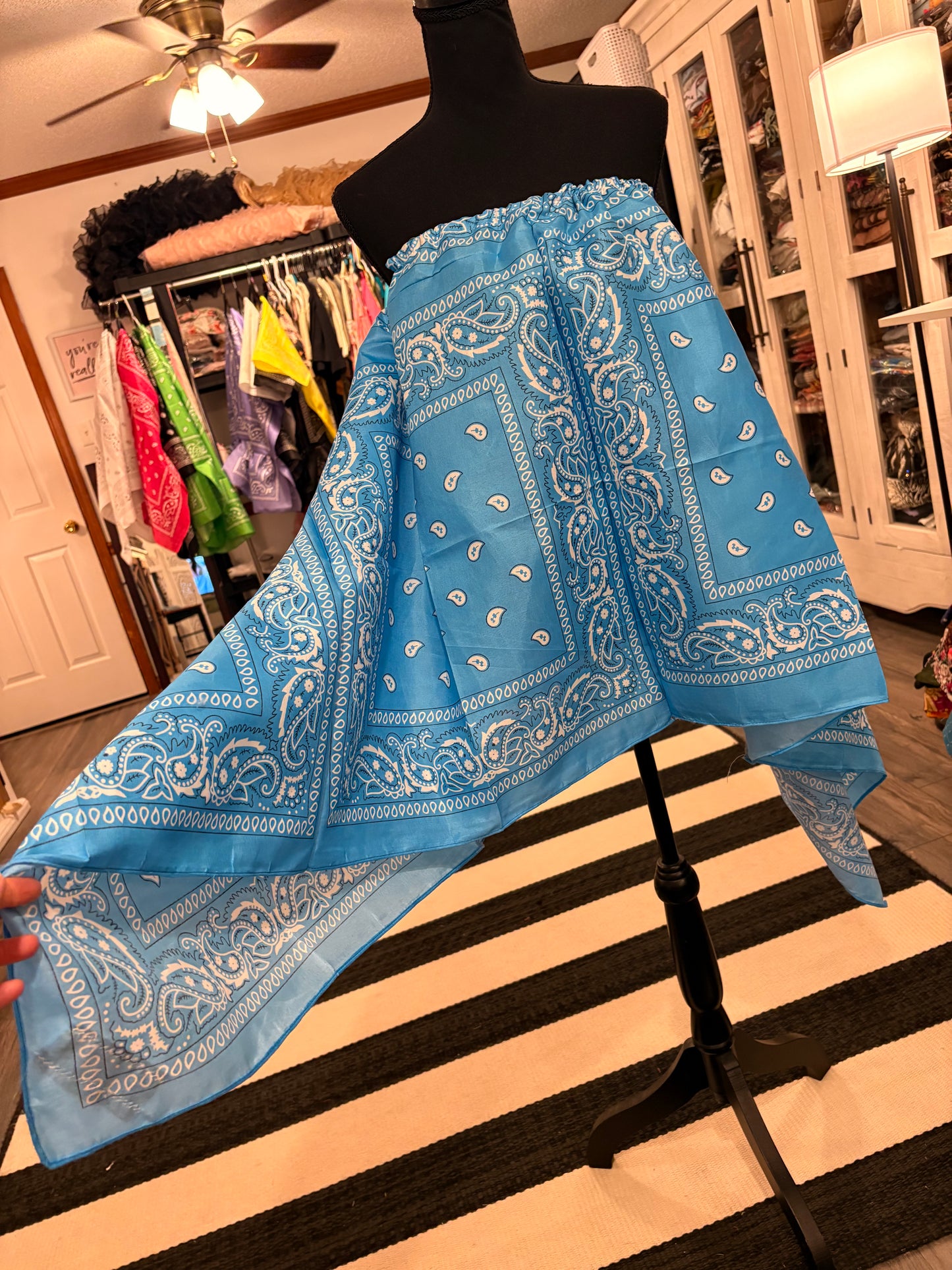 Miranda Bandana Skirt/Top Fits a Small to 3X