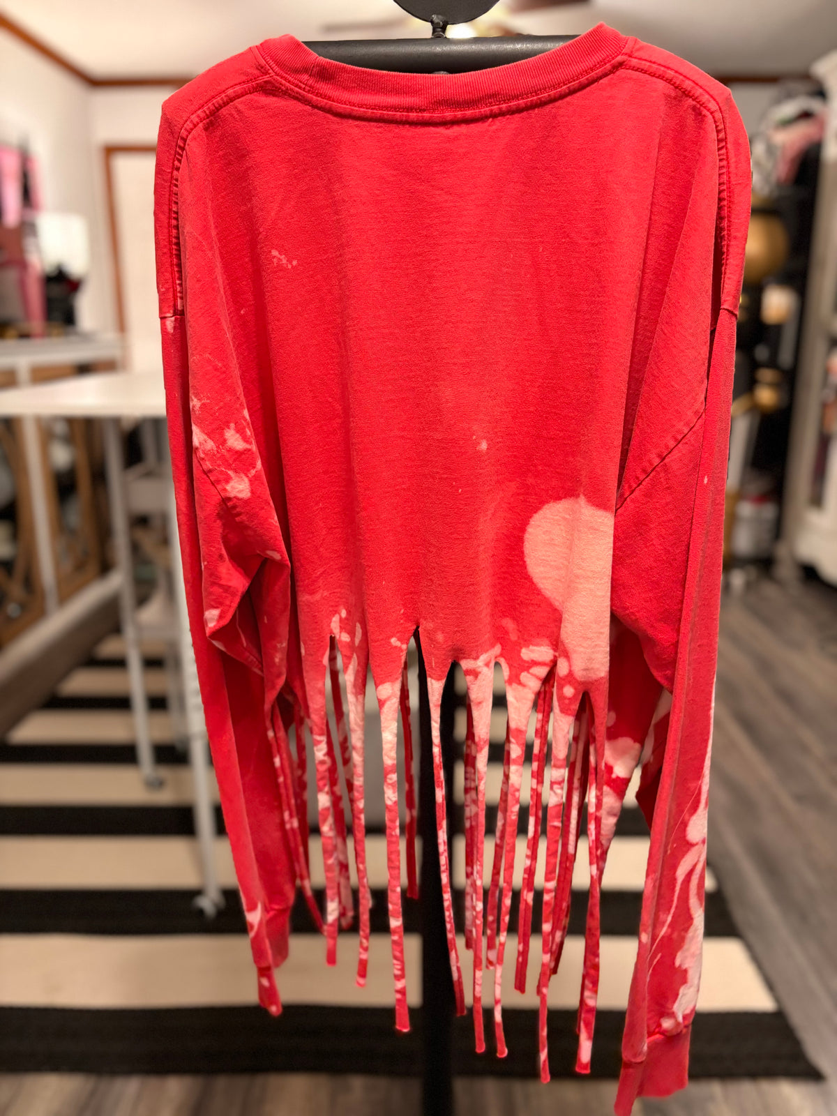 Hot Glam Fringe Tee One Size Fits Small to XXL