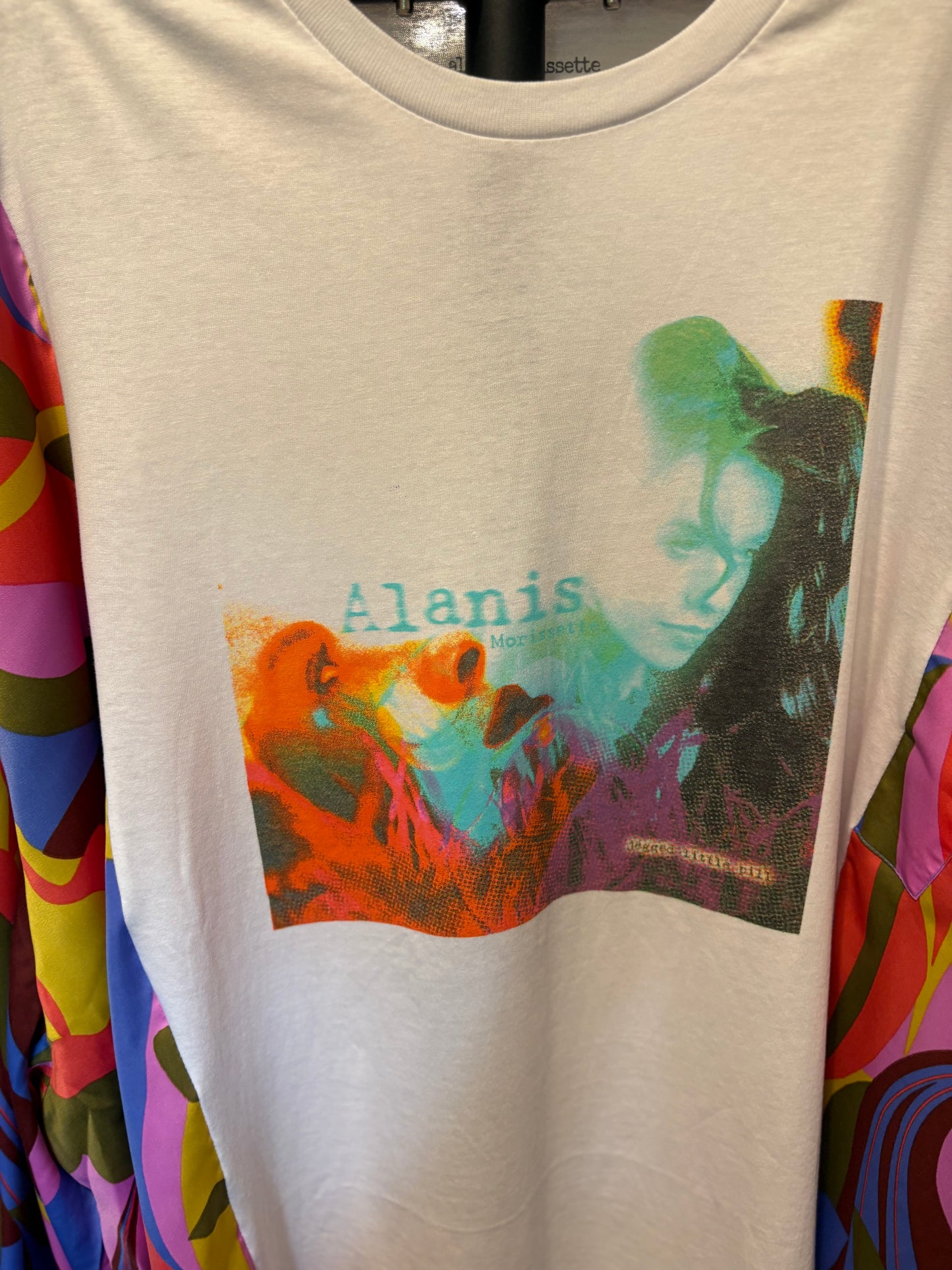 Alanis Upcycled Tee One Size Fits a Small to 3X