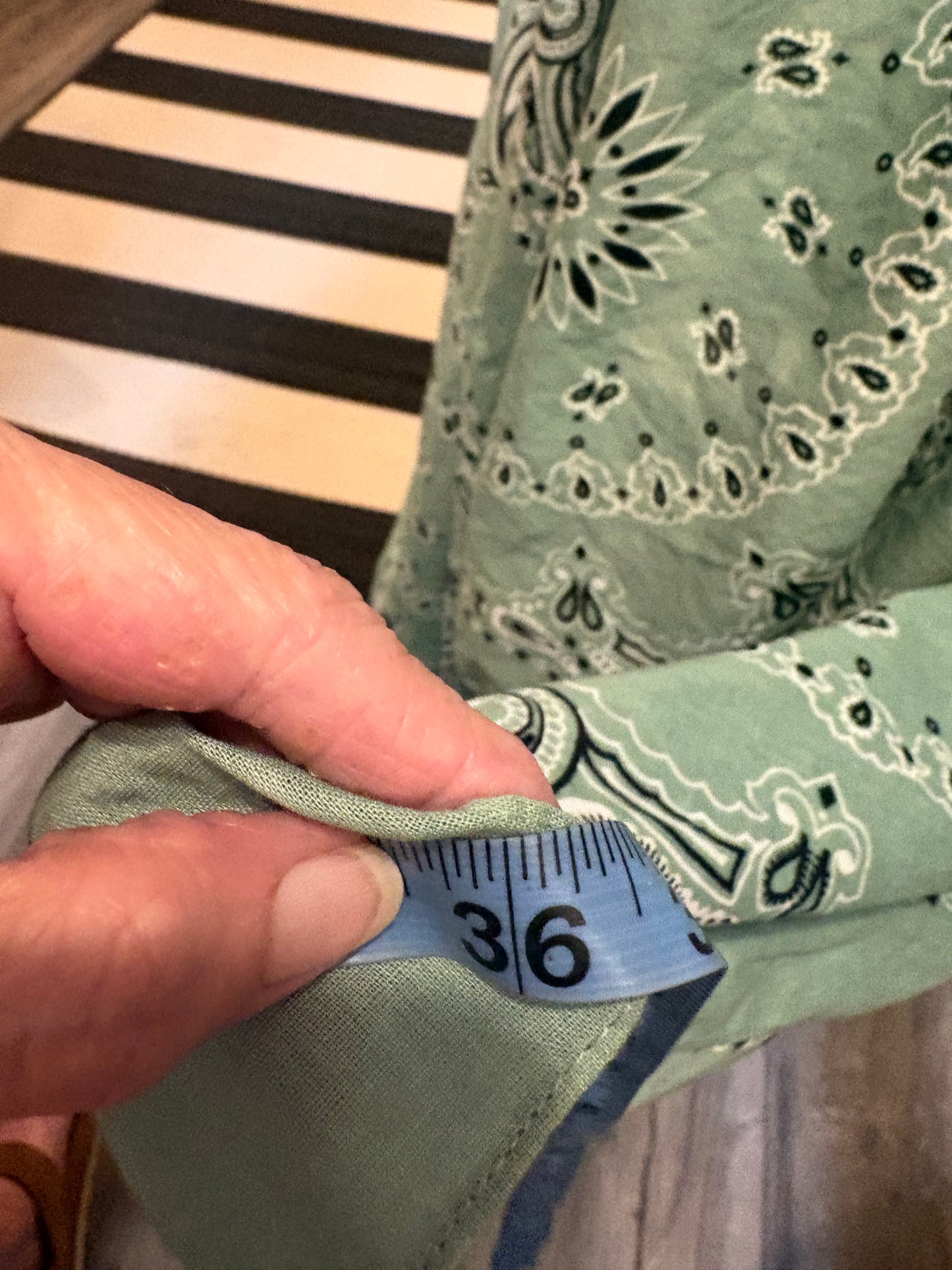 Sage Bandana Skirt Fits a Small to 3X