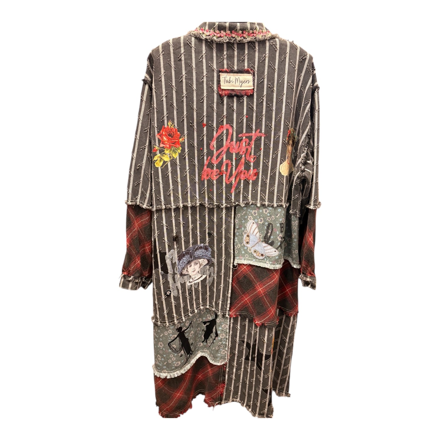 Just Be You Refashioned “Junk” Duster One Size Fits a Small to XL