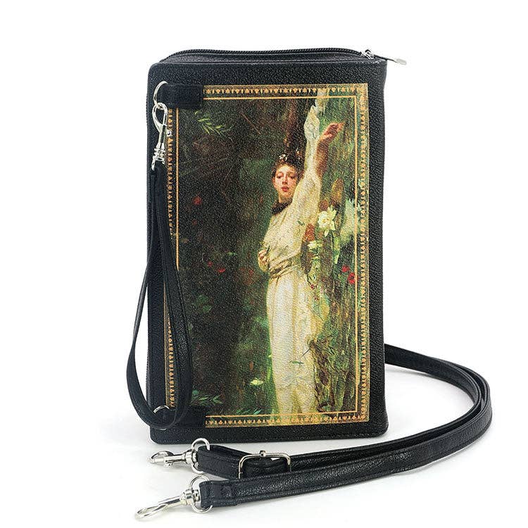 THE  FATE OF OPHELIA BOOK CLUTCH BAG IN VINYL (Copy)