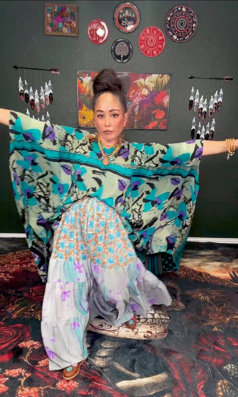 Kantha Silk Sundancer Palazzo Pants 1000-03