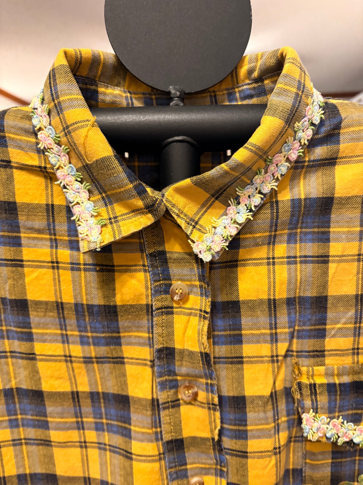 Petunia Bunny “Junk” Flannel Very Long Length One Size Fits an XXL-3X 16-20