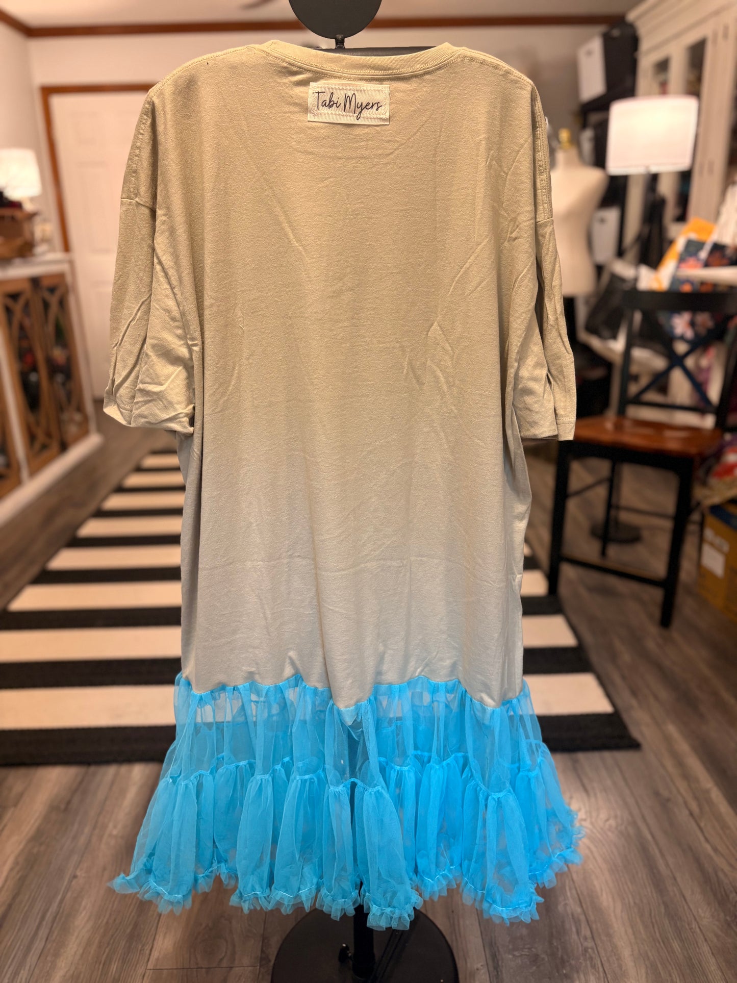 Wild Thing Upcycled Rockstar Dress One Size Fits a Large to 3X