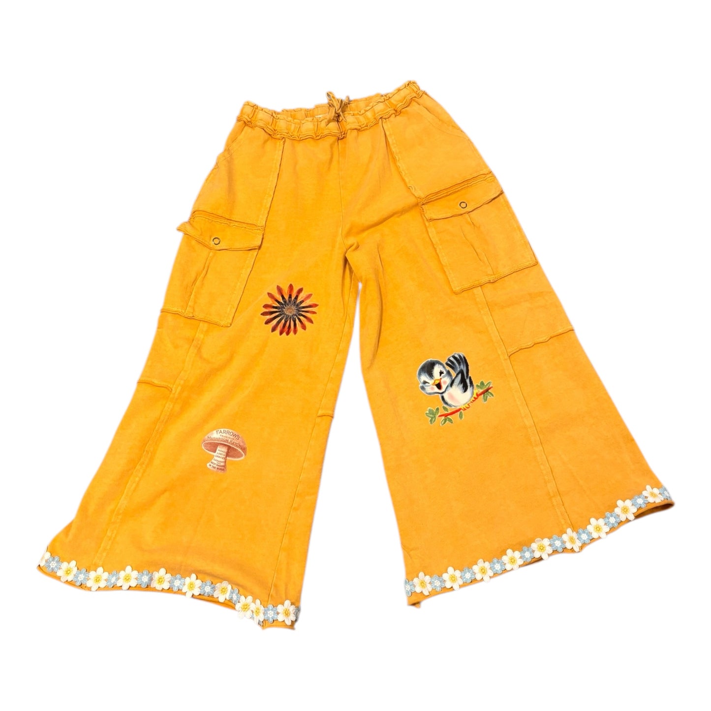 In the Woods “Junk” Terry Knit Cargo Pants Size 2X 16/18