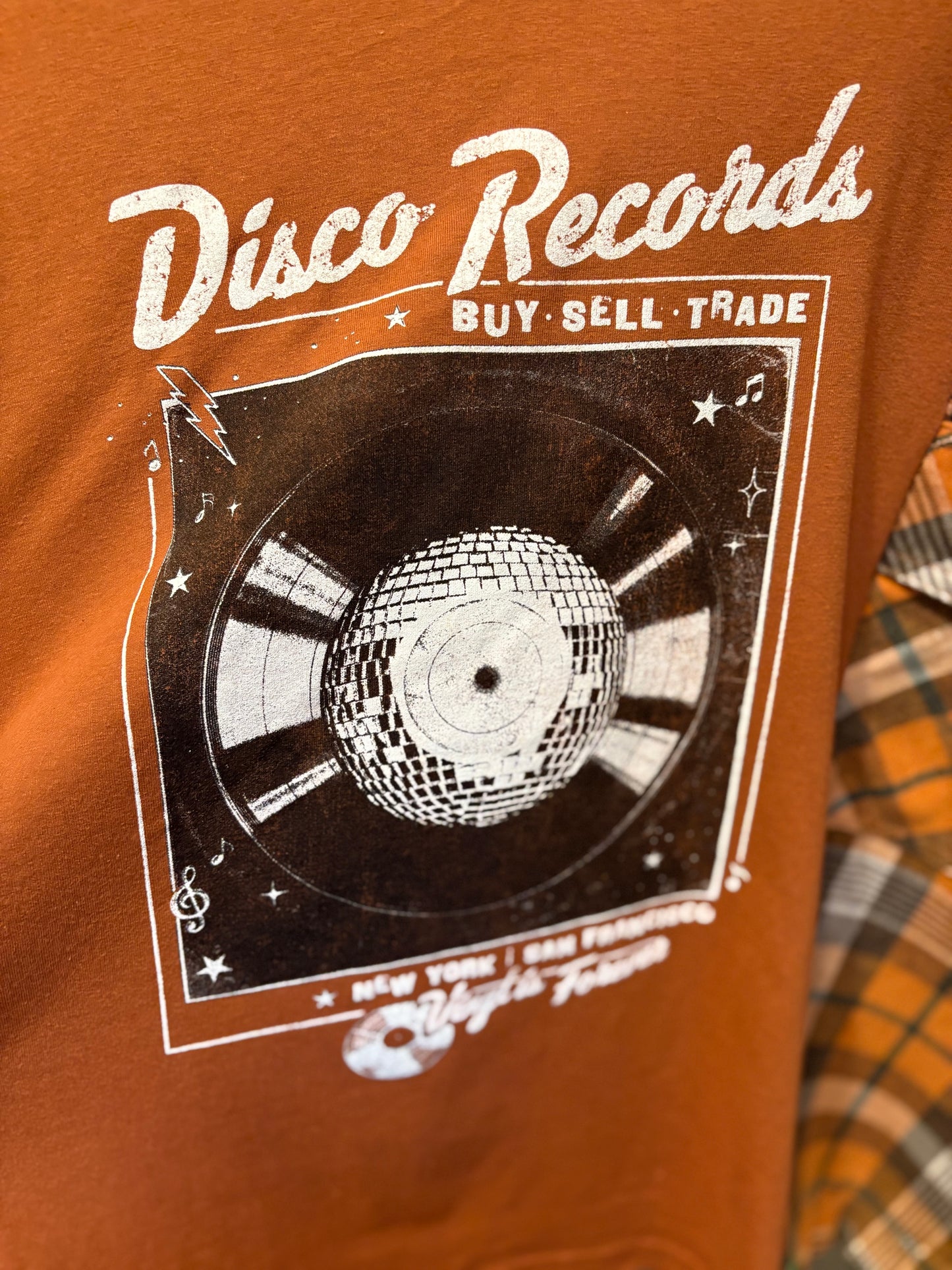 Disco Upcycled Tee One Size Fits a Small to XL