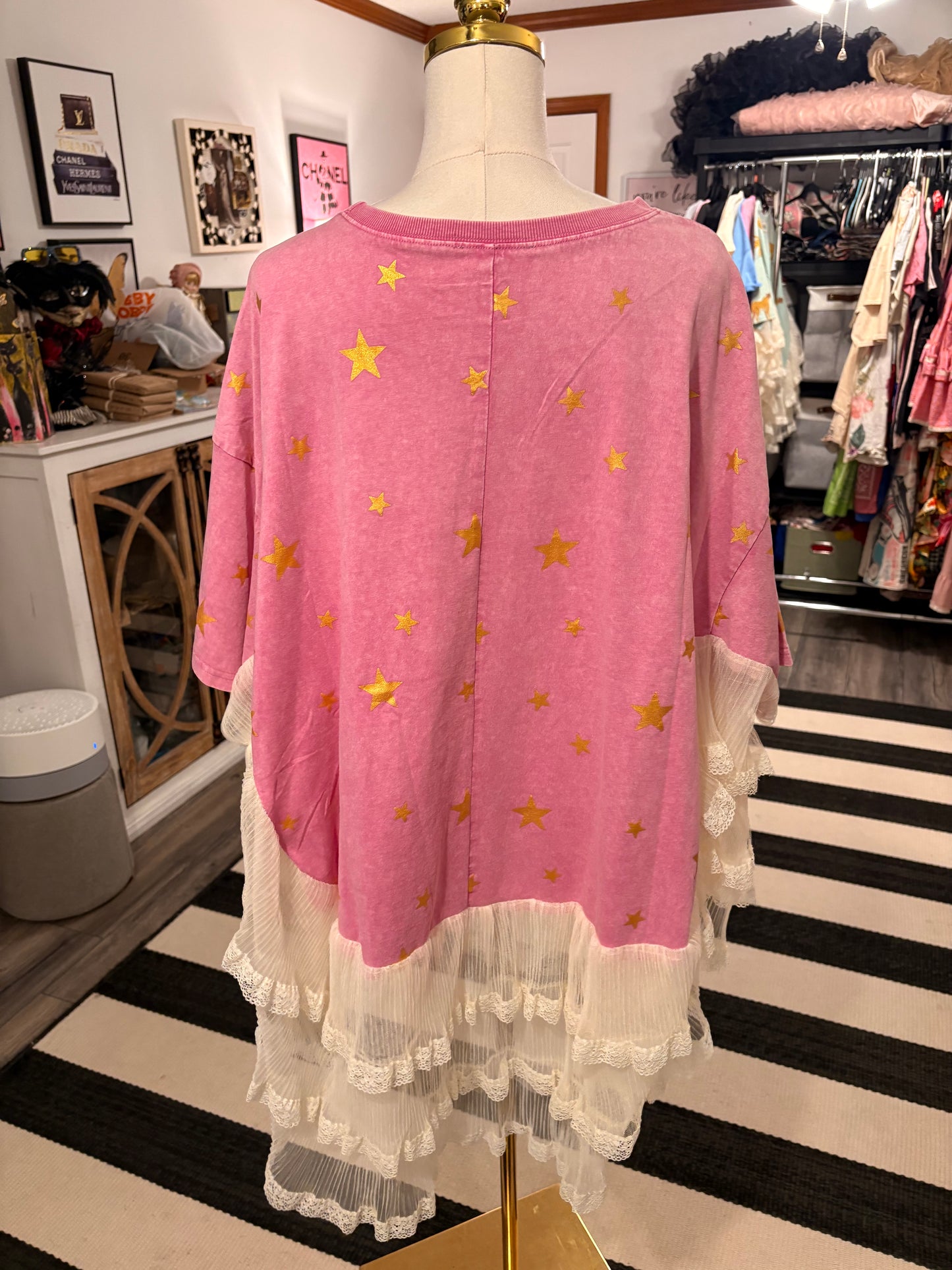 Twinkle Angel Poncho One Size Fits a Large to 3X
