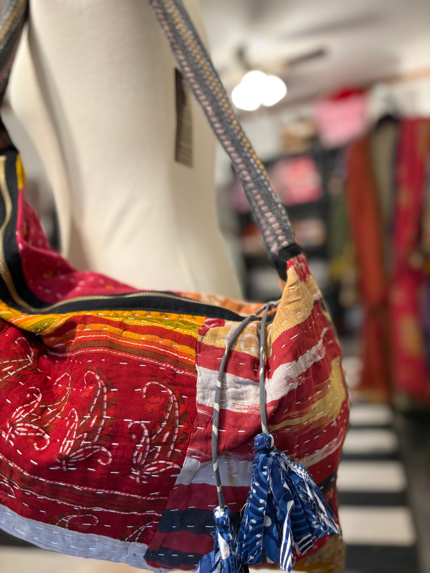 Sissy Kantha Hobo Bag