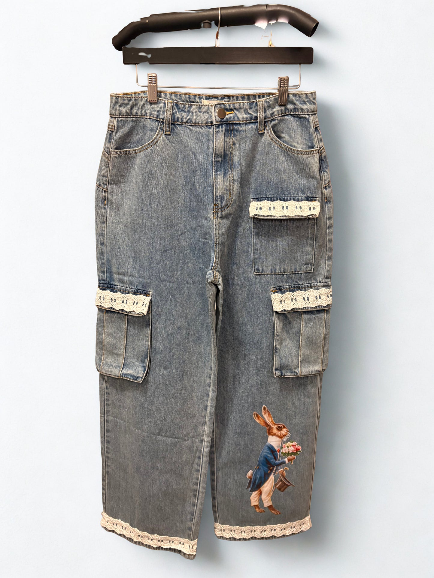 Benny “Junk” Jean Cargo Pants Size Large )10/12