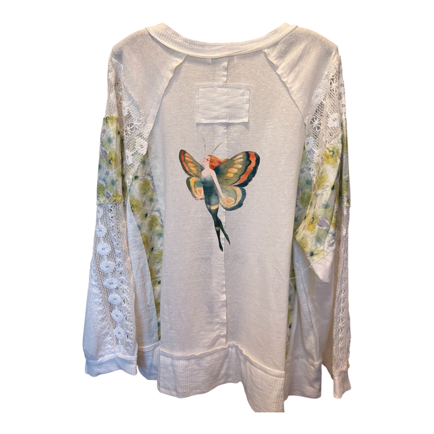 Green Fairy “Junk” Tee One Size Fits a Large to 3X Oversized