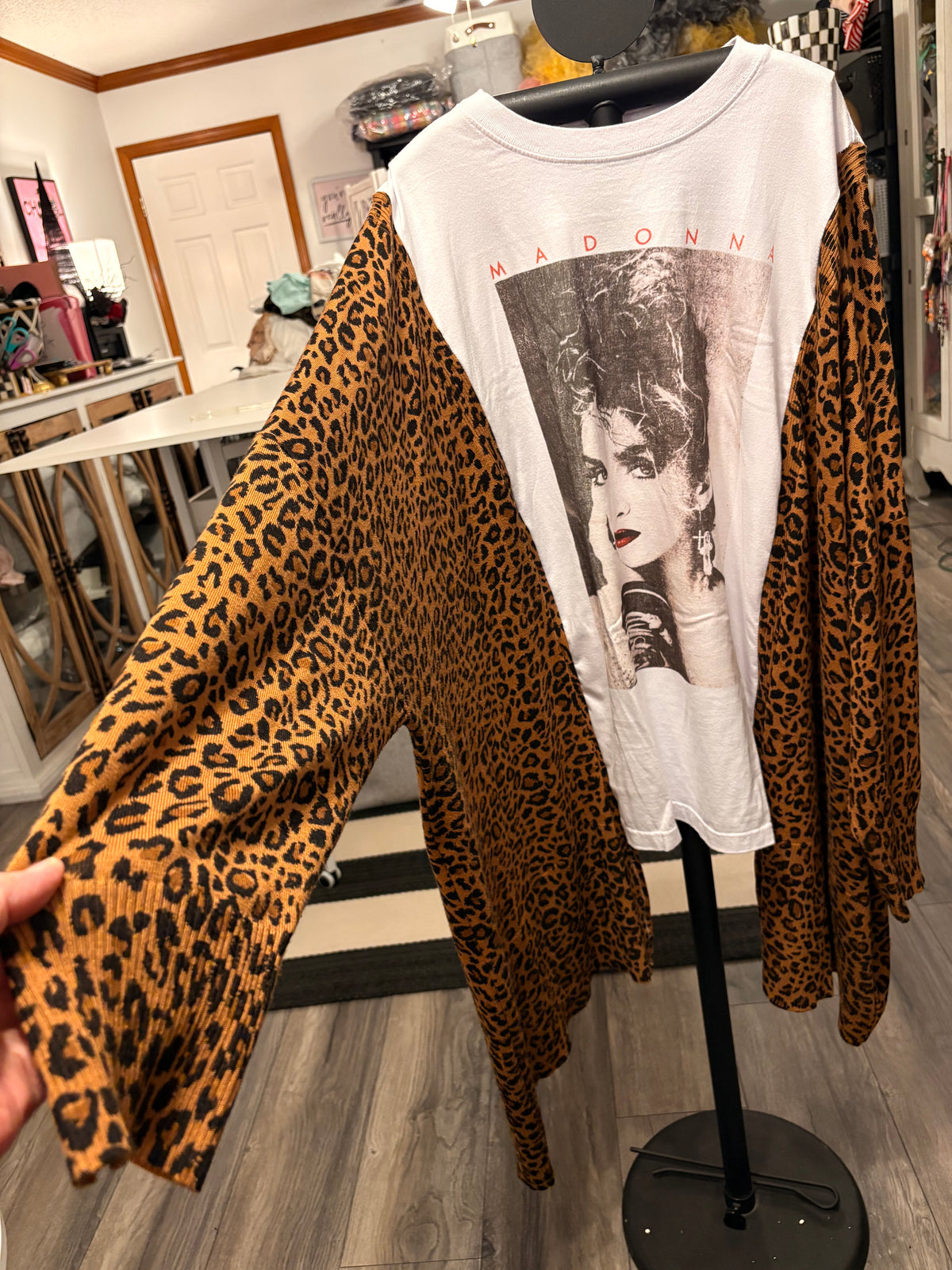 Papa Dont Preach Glam Sweater Tee One Size Fits a Small to 3X