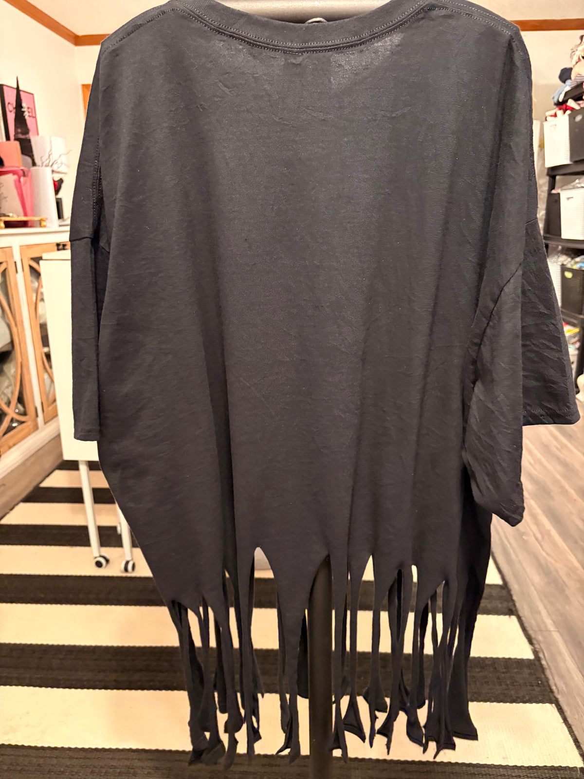 For Whom The Bells Toll Fringe Tee One Size Fits Small to 4X