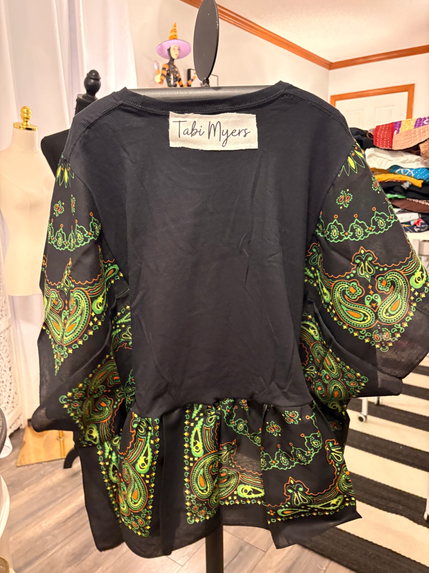 Straight Outta Salem Bandana Poncho One Size Fits a Small to XXL