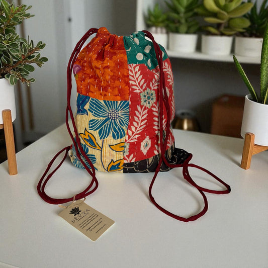 Sharon Kantha Backpack