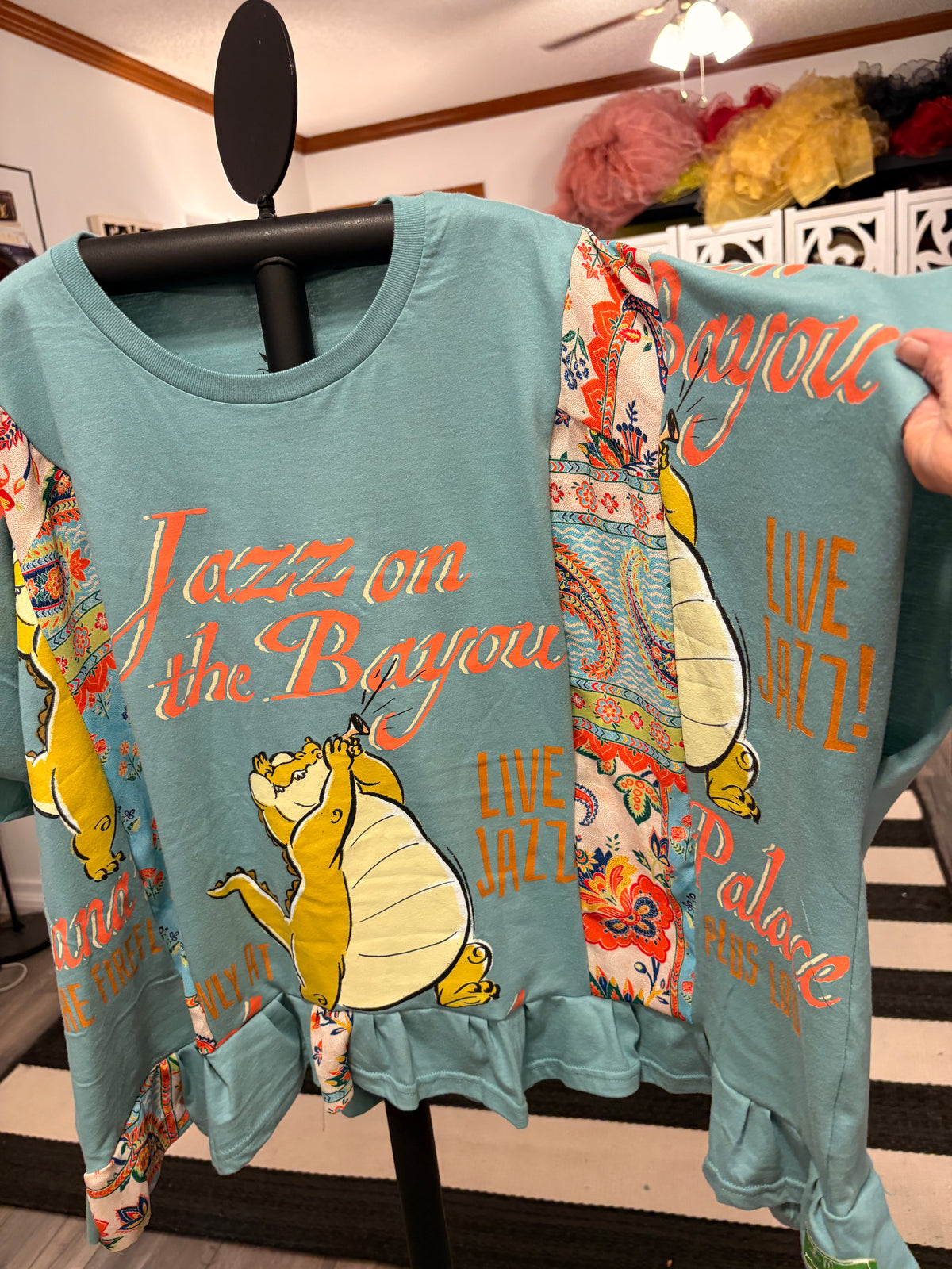 The Bayou Puzzle Tee One  Size Fits a Small to XL