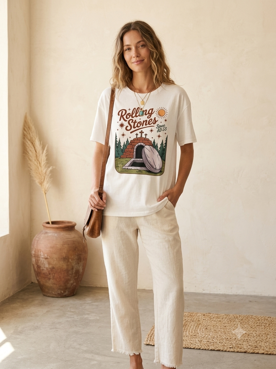 Rolling Stones Since 33AD Tee Size XL