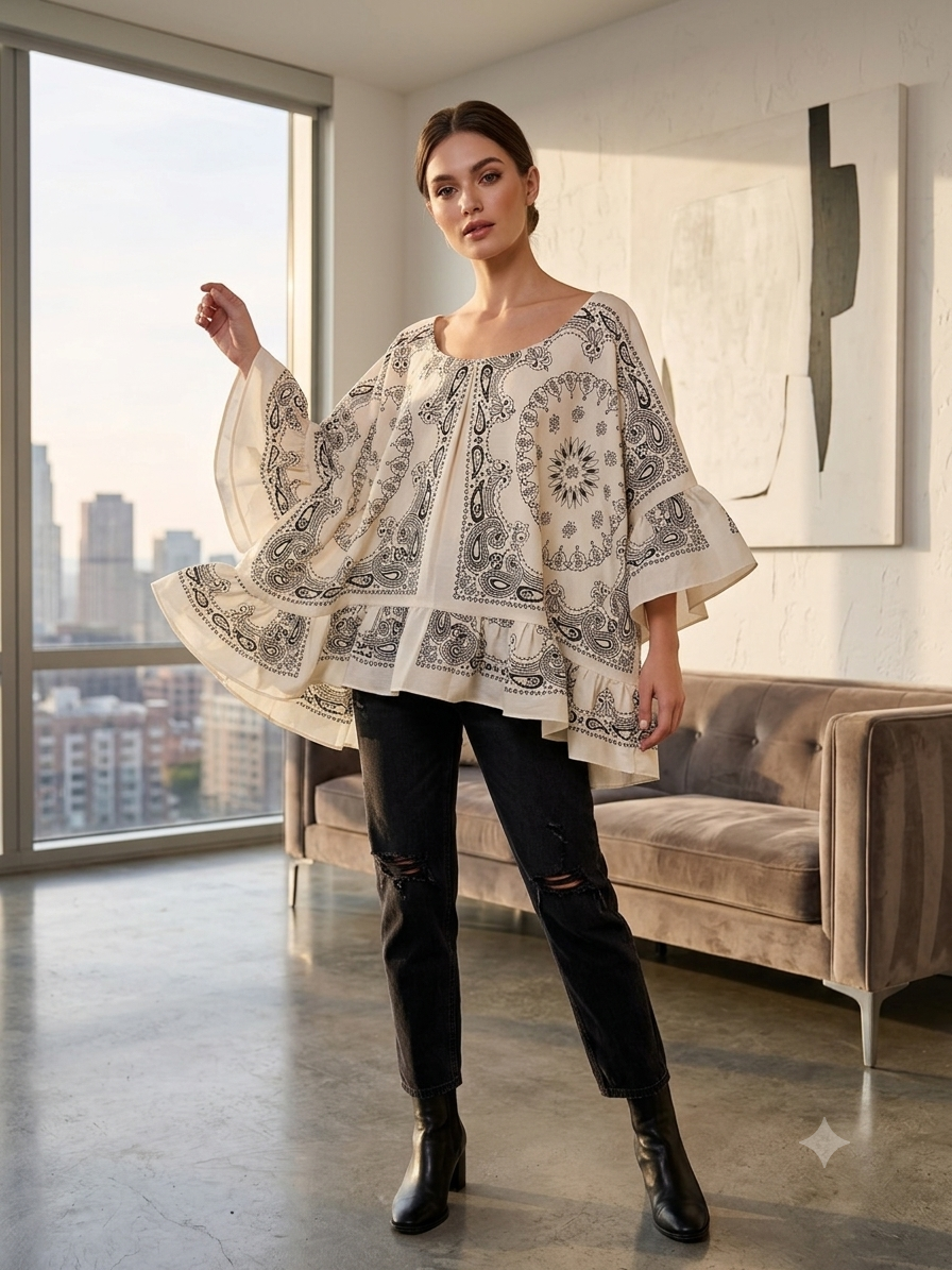 Sandy Bandana Top Fits a Small to 2X