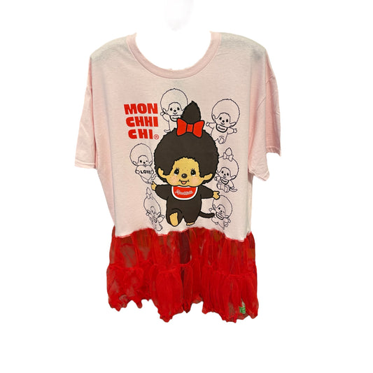 Mon Chi Chi Rockstar Tutu Tee One Size Fits a Small to Large