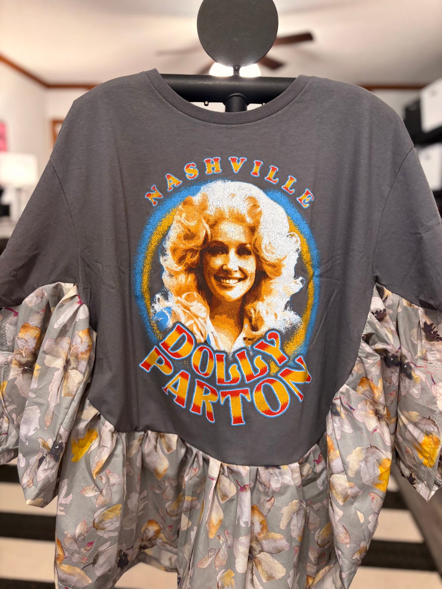 Nashville Dolly Rock Angel Poncho One Size Fits a Small to 3X Oversized