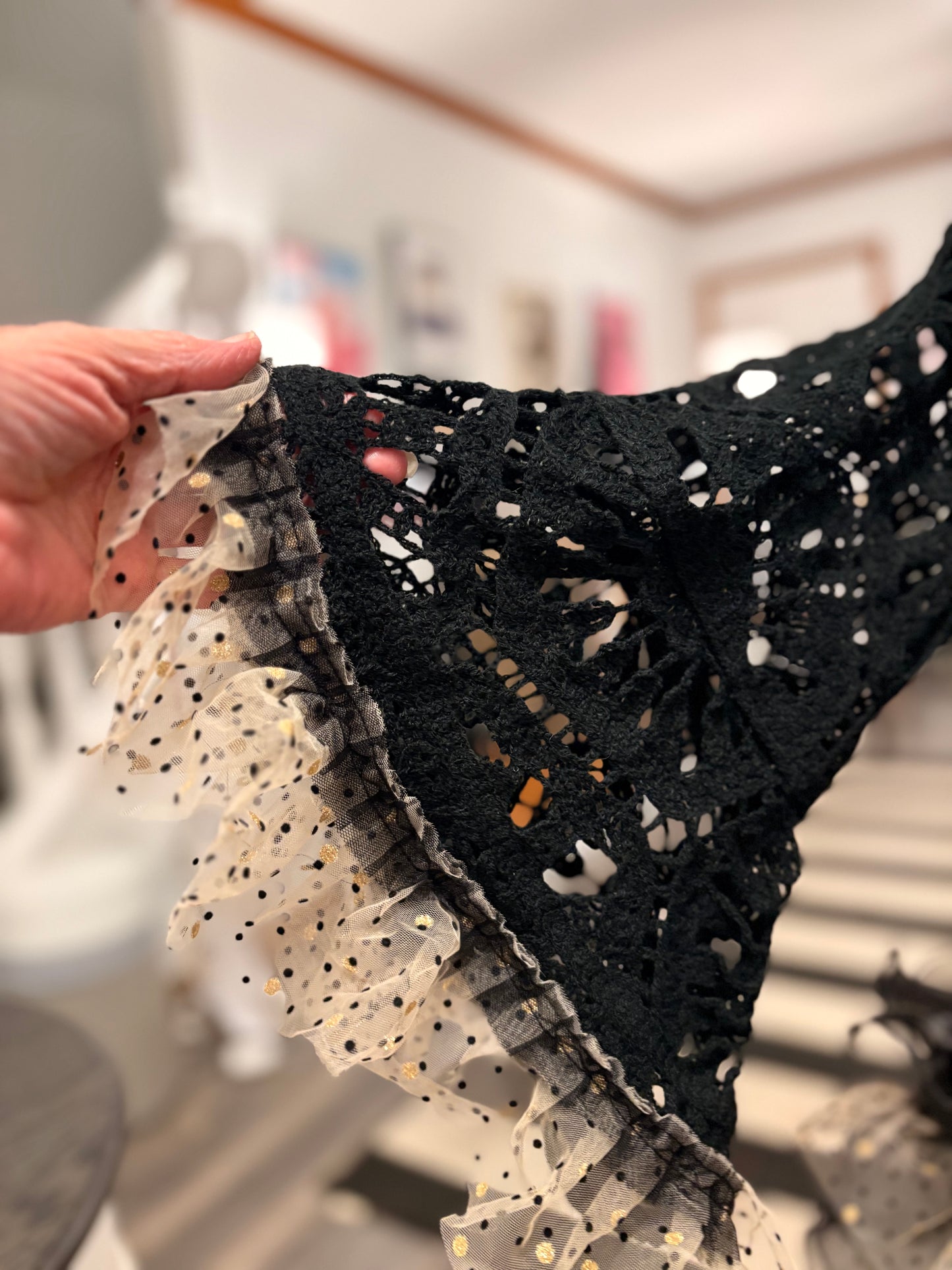 Black Swan Upcycled Ballerina Sweater One Size Fits a Small to XXL (4-16)