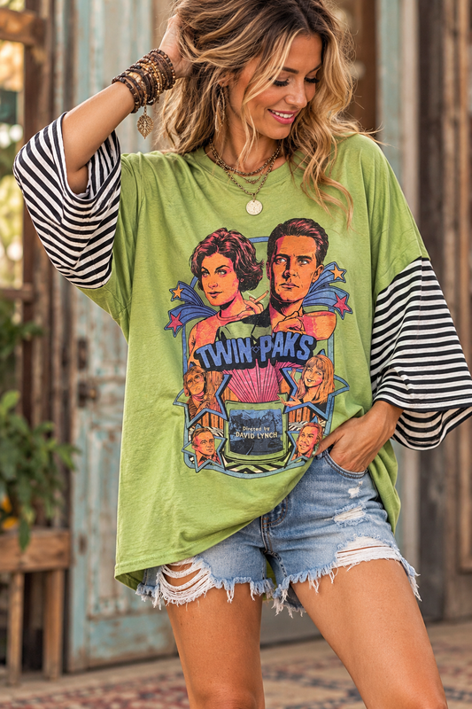 Damn Good Coffee Glam Tee One Size Fits a Small to Large