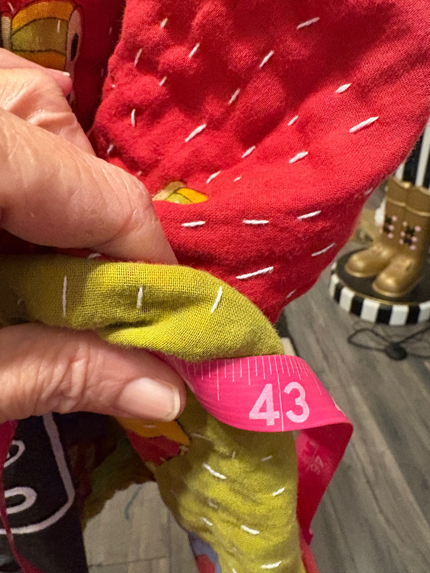 Pink Floyd Upcycled Vintage Kantha Quilt Poncho Tee One Size Fits a Large to 3X