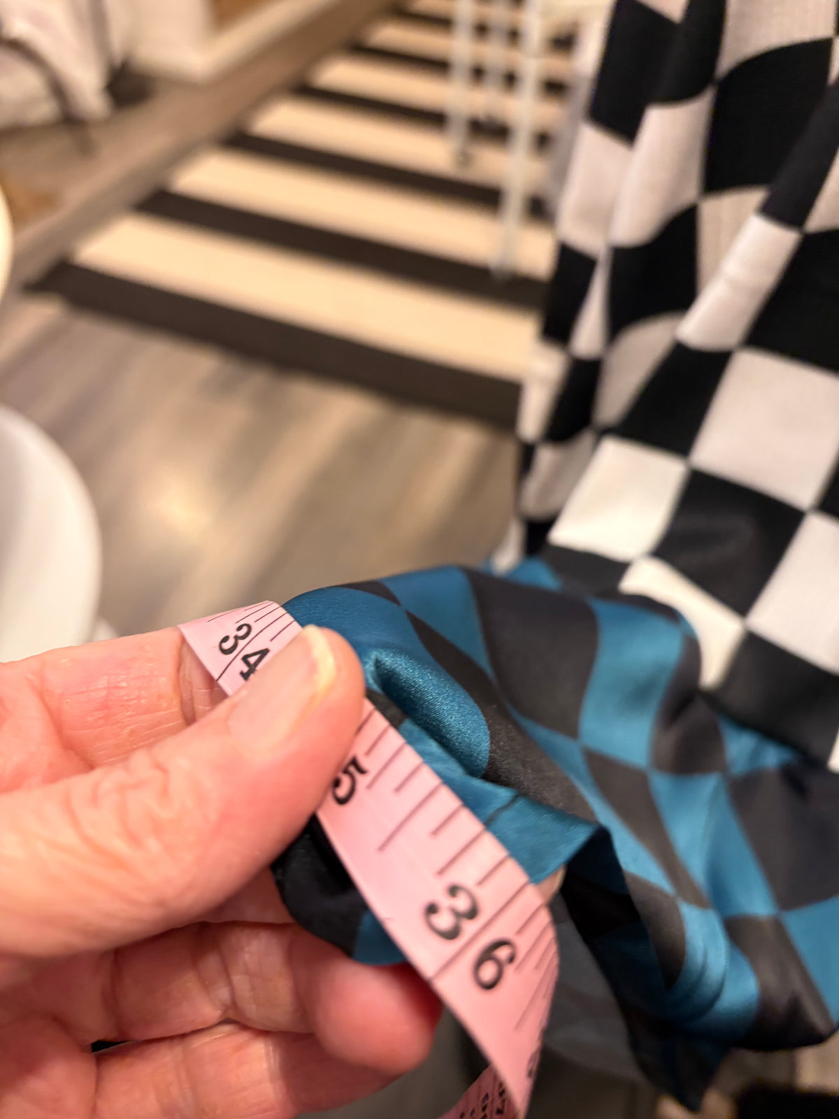 Checkerboard Glam Dress One Size Fits a Small to 3X