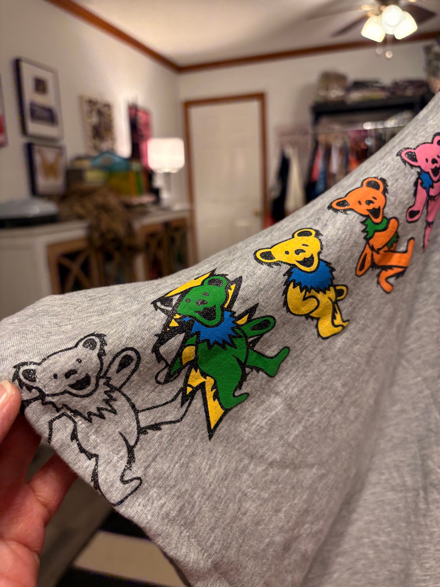 The Dead Upcycled Rockstar Fairytale Top One Size Fits a Small to 3X Super Oversized!