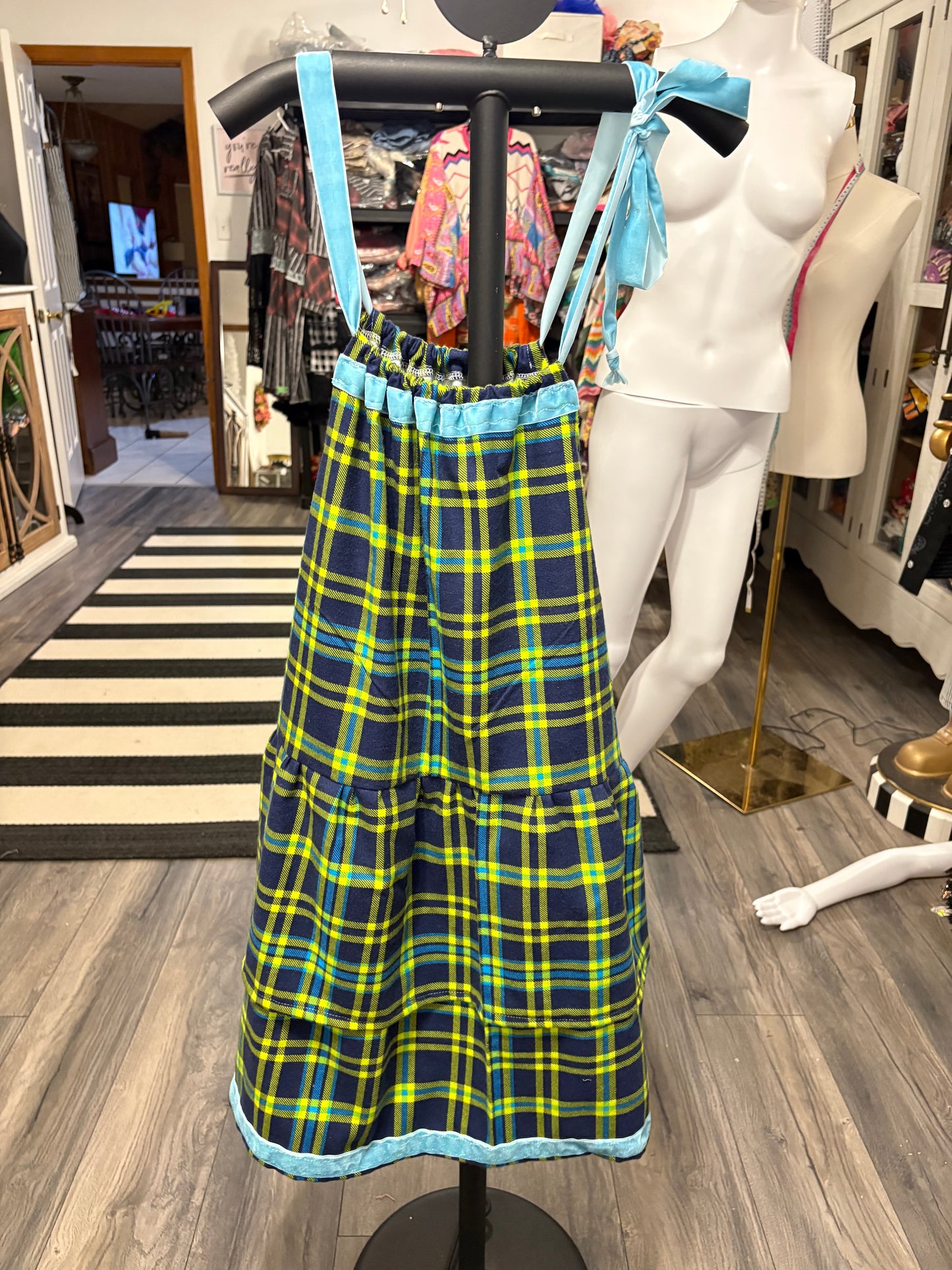 Tiffany’s Ruffled Slip Dress One Size Fits Most