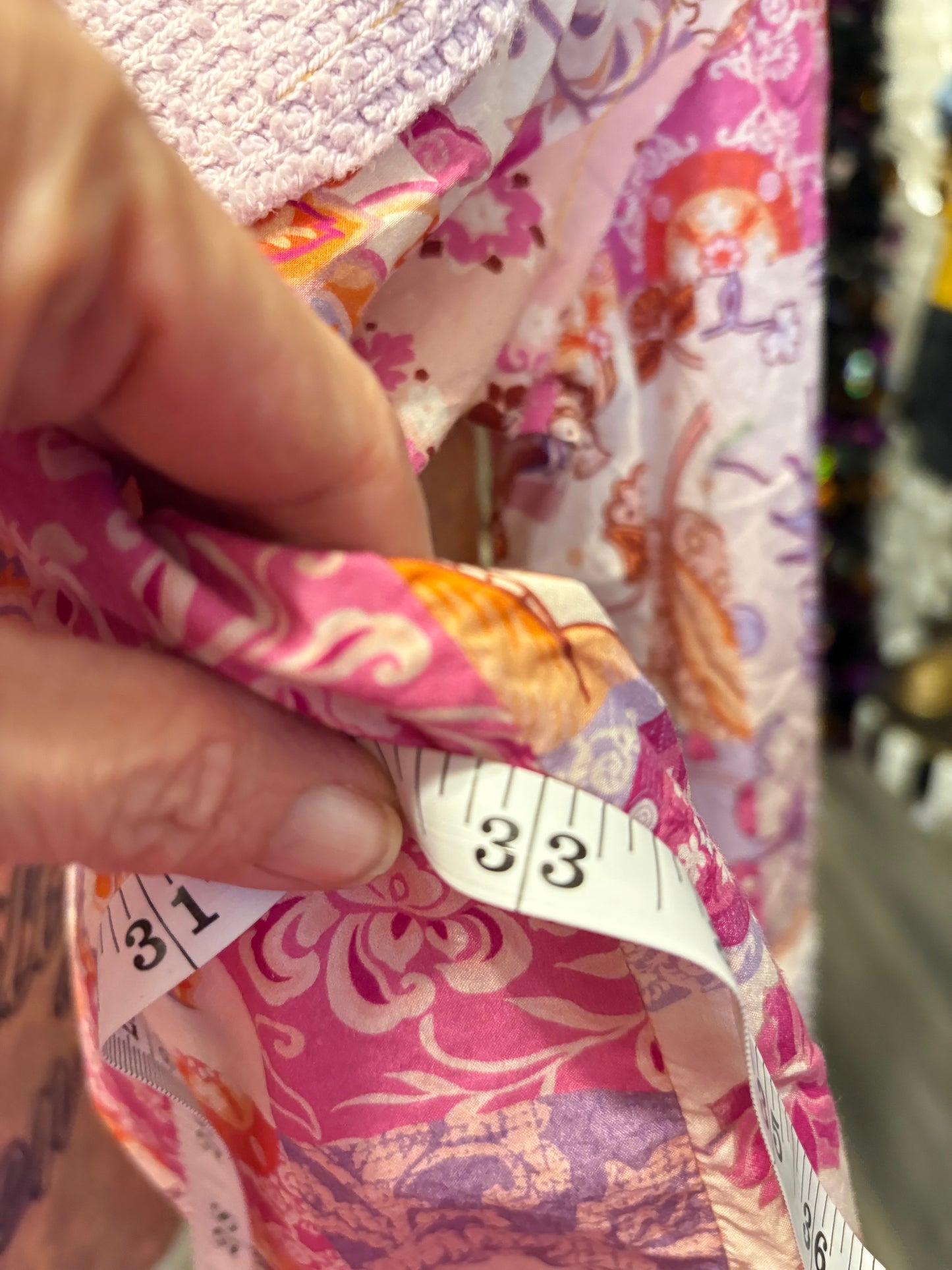 Hard Fought Upcycled Frayed Patchwork Tee One Size Fits a Large to 3X