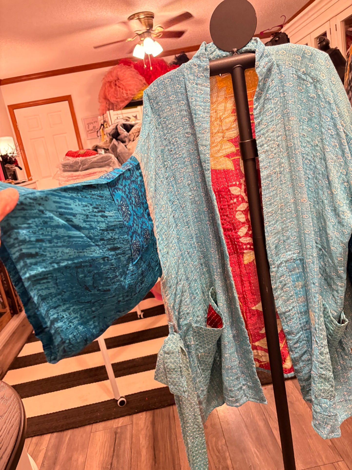 Debbie Kimono One Size Fits Small to 3X 2-22
