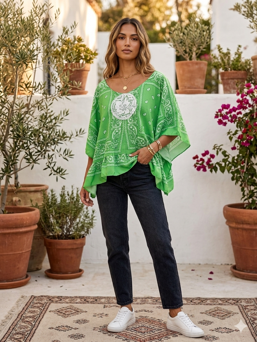 Myra Bandana Top Fits a Small to XXL