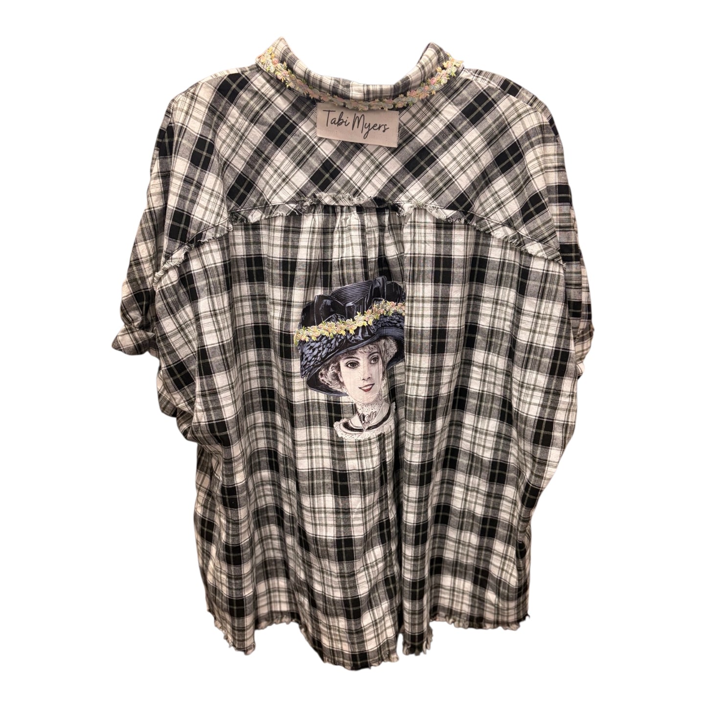 Cherry Blossom “Junk” Top One Size Fits a Small to XXL