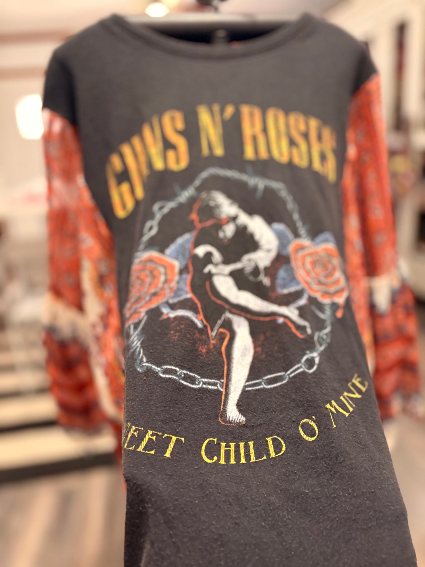 Sweet Child Upcycled Kimono Tee One Size Fits a Small to XL
