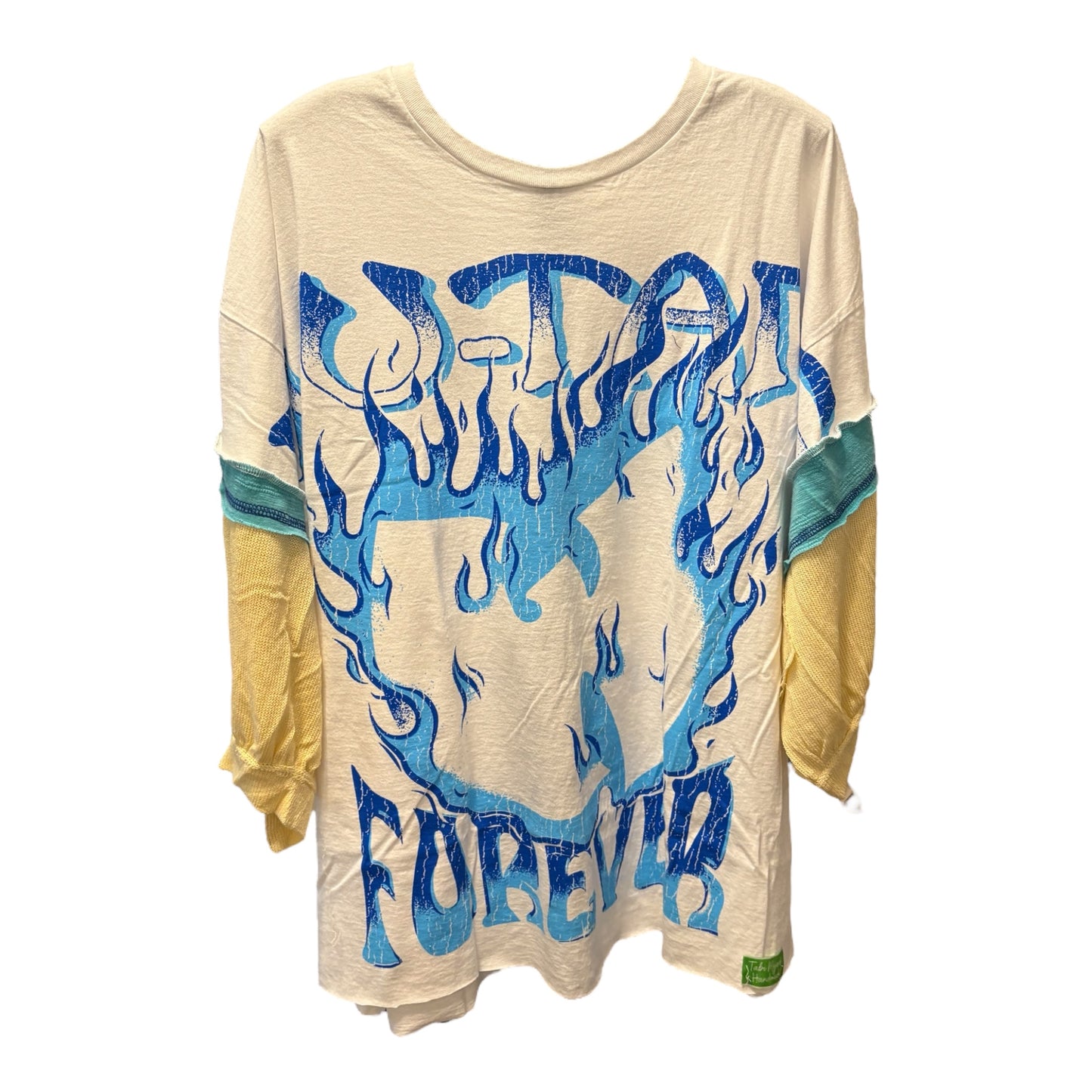 WuTang Forever Upcycled Drop-Sleeve Tee One Size Fits a Small to XL