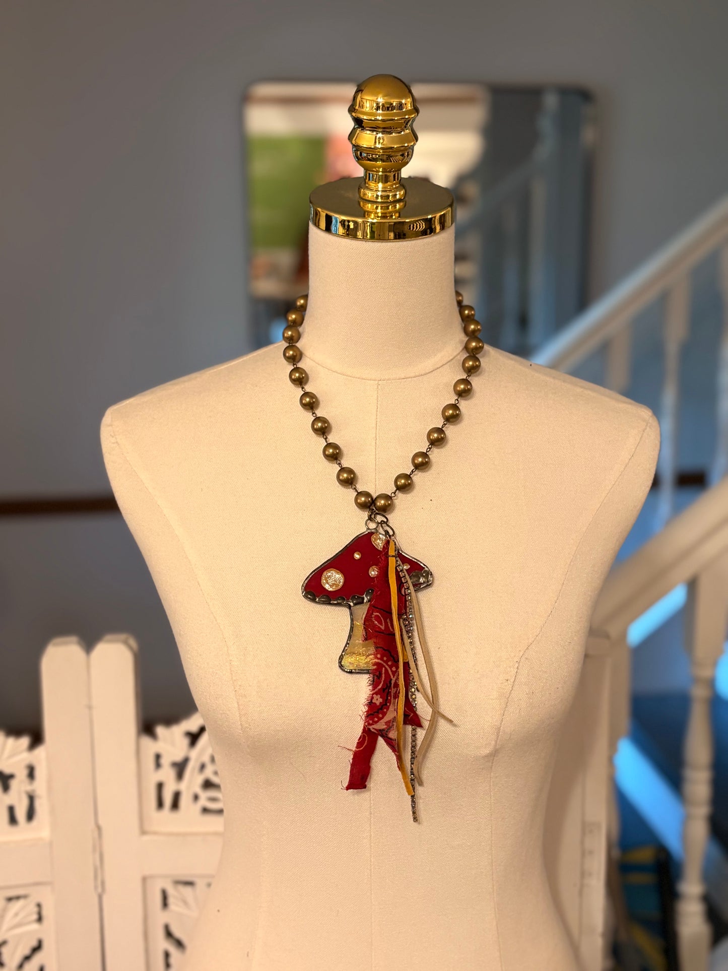 Shroon Stained Glass Necklace