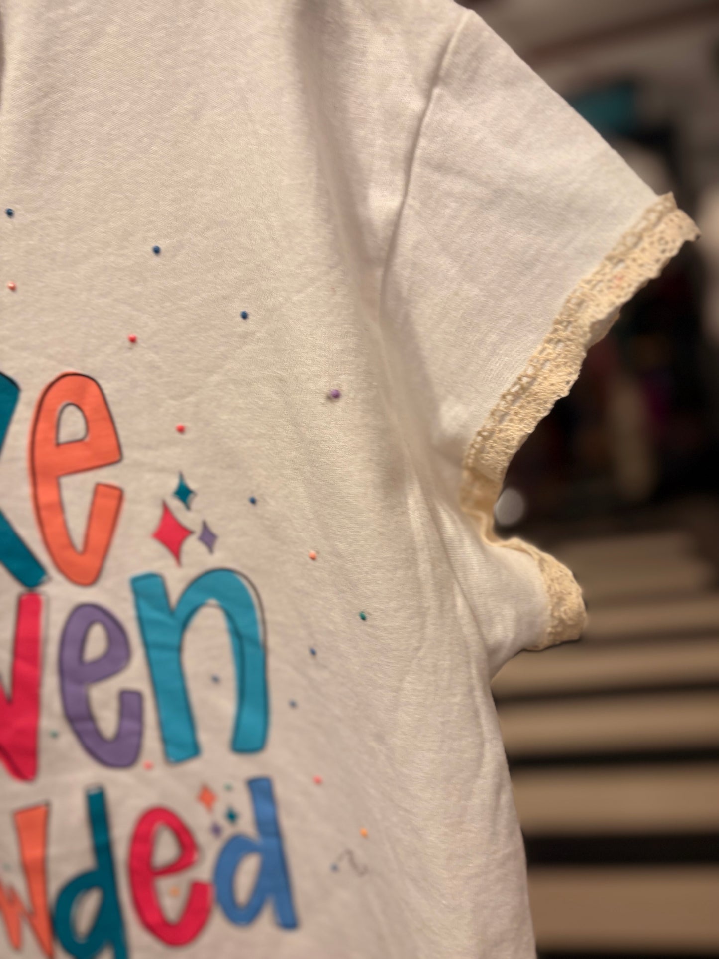 Make Heaven Pretty Little Tee One Size Fits a Medium/Large